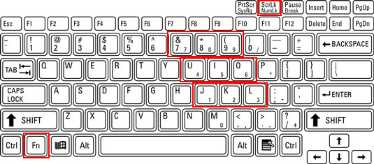laptop-keyboard-with-numeric-keypad