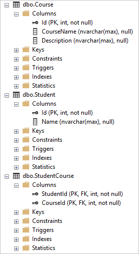 database schema